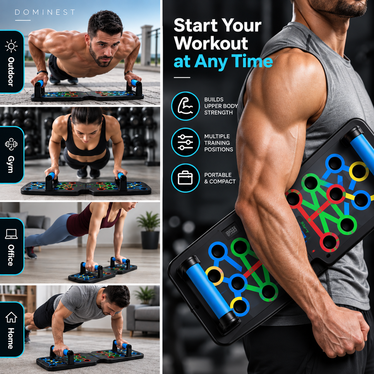Dominest Push Up Board